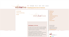 Desktop Screenshot of edukativa.eu