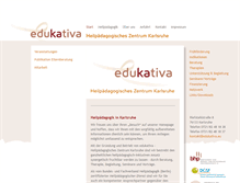 Tablet Screenshot of edukativa.eu
